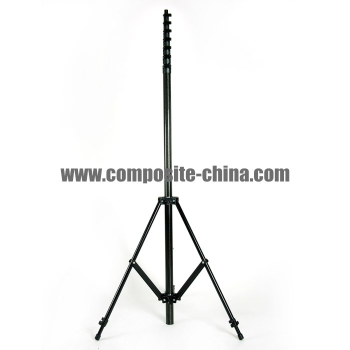 耐久性に優れたカーボンファイバー伸縮検査ポール