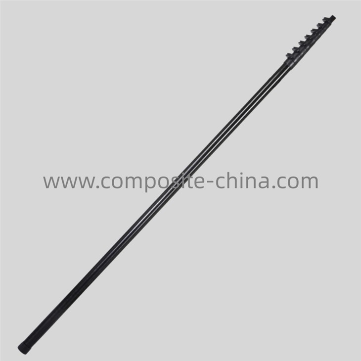 水供給ポールブラシとホースジョイント接続